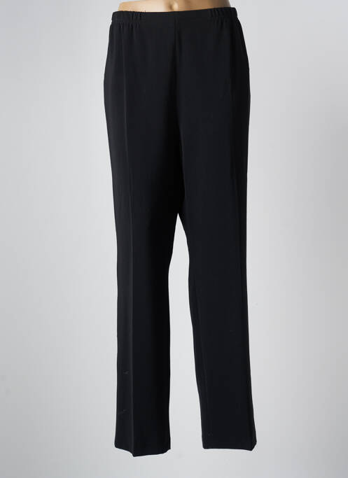 Pantalon droit noir QUATTRO pour femme