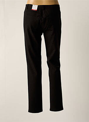 Pantalon slim stretch taille normale noir FRANK WALDER femme