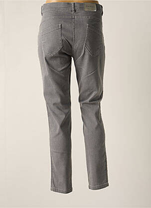 Jeans coupe slim stretch taille normale gris MAE MAHE femme