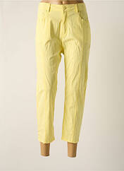 Pantalon 7/8 jaune TELMAIL pour femme seconde vue