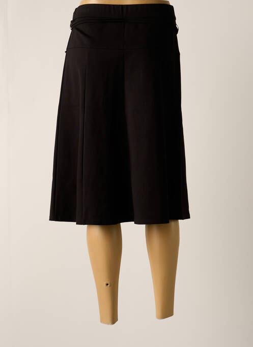 Jupe mi-longue noir FRANK WALDER pour femme