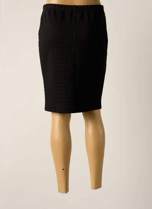 Jupe mi-longue noir TELMAIL pour femme