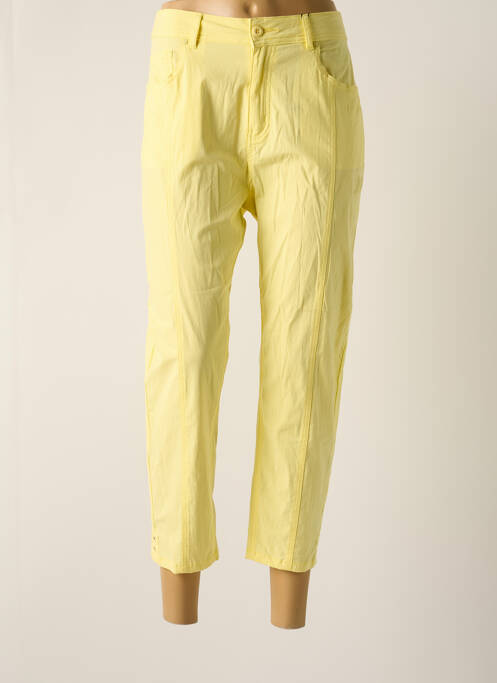 Pantalon 7/8 jaune TELMAIL pour femme