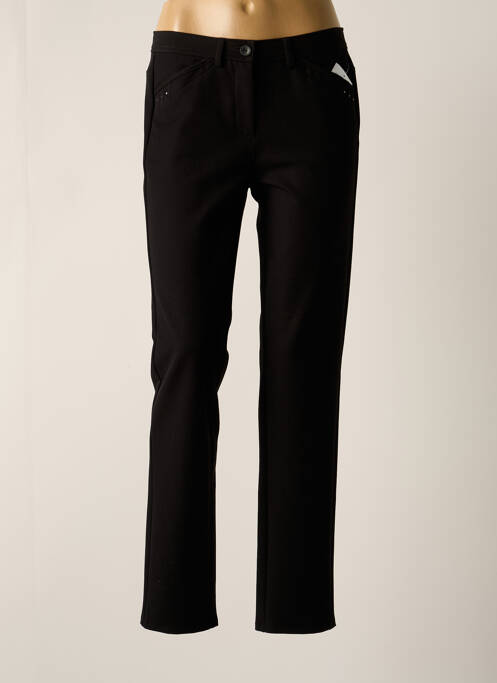 Pantalon slim noir FRANK WALDER pour femme