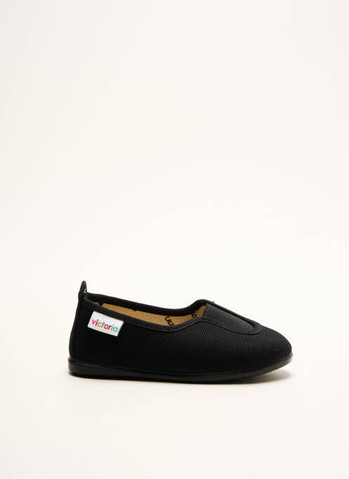 Chaussons/Pantoufles noir VICTORIA pour enfant