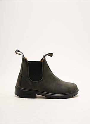 Bottines/Boots gris BLUNDSTONE pour fille