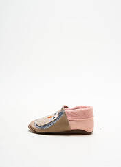 Chaussons/Pantoufles rose ORANGENKINDER pour fille seconde vue