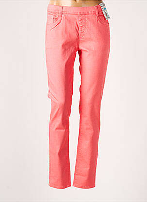 Pantalon droit rose S.QUISE femme