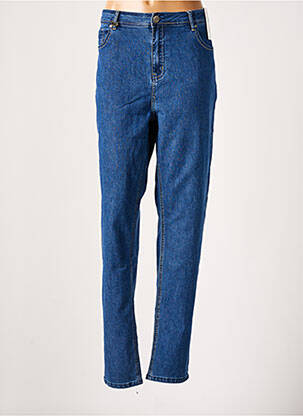 Jeans coupe slim bleu S.QUISE pour femme