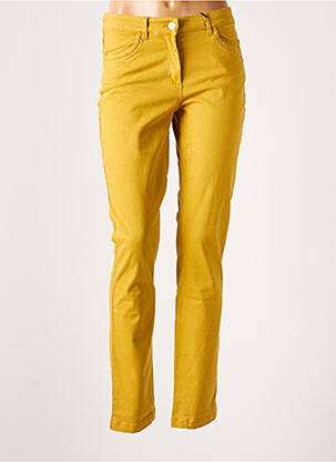 Pantalon slim jaune ÉTYMOLOGIE pour femme