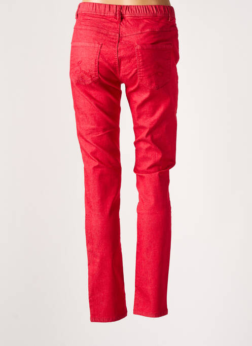 Pantalon droit rouge S.QUISE pour femme