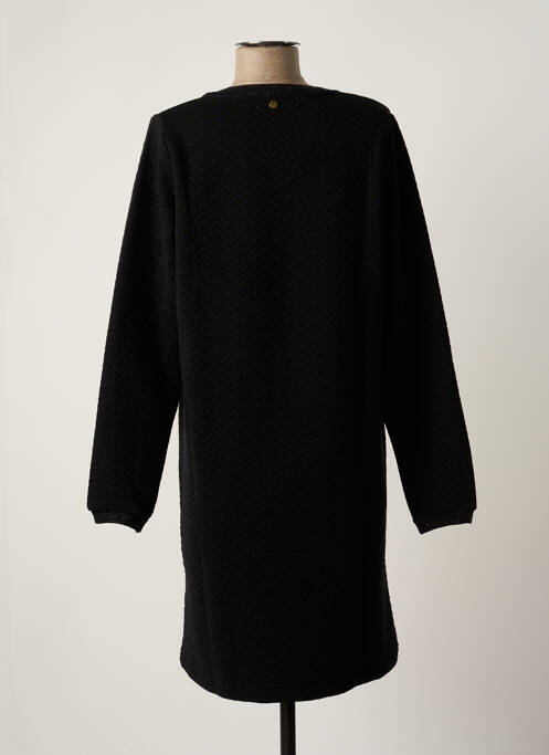 Robe mi-longue noir ÉTYMOLOGIE pour femme