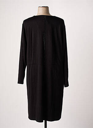 Robe mi-longue noir AGATHE & LOUISE femme