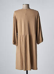 Robe mi-longue beige RUE MAZARINE pour femme seconde vue