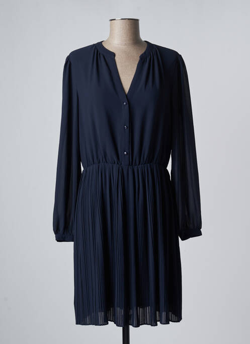 Robe mi-longue bleu RUE MAZARINE pour femme