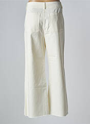 Pantalon flare beige RUE MAZARINE pour femme seconde vue