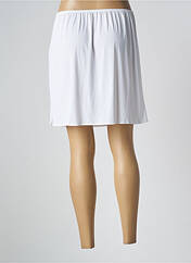 Jupon /Fond de robe blanc MERYL pour femme seconde vue