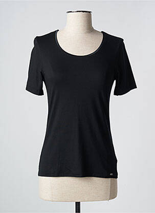 T-shirt noir MEY pour femme