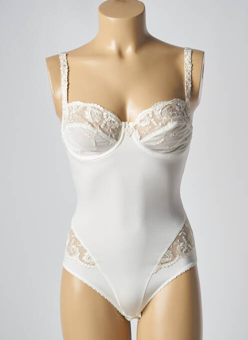 Body lingerie blanc FELINA pour femme