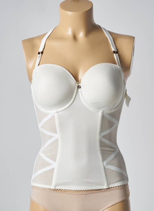 Corset blanc MARIE JO pour femme