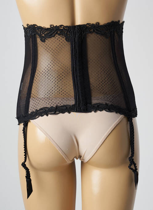 Guêpière/Porte-jarretelle noir LISE CHARMEL pour femme