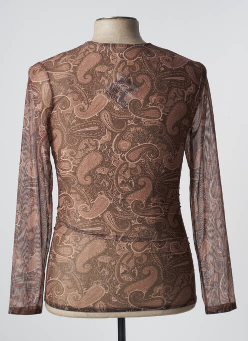 T-shirt marron MANSTORE pour homme