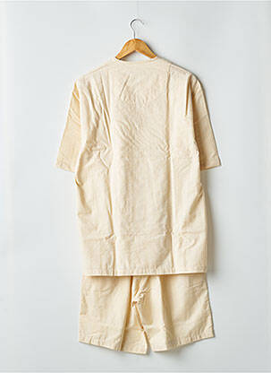 Pyjashort fermeture boutonnée sur le devant beige HOM homme