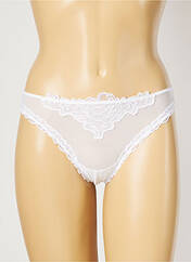 Tanga blanc LISE CHARMEL pour femme seconde vue