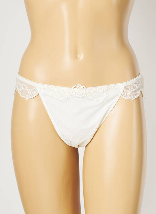 Tanga beige LISE CHARMEL pour femme