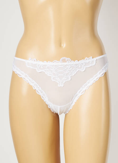 Tanga blanc LISE CHARMEL pour femme