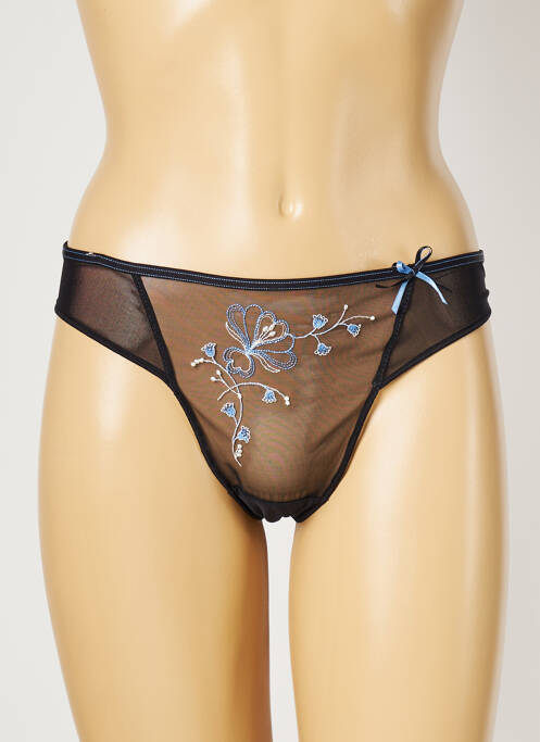 Tanga noir SIMONE PERELE pour femme