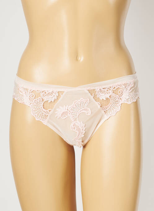 Tanga rose LISE CHARMEL pour femme