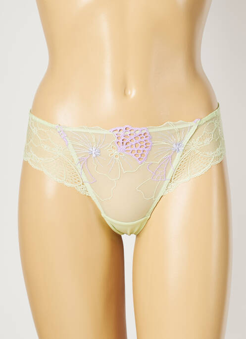 Tanga vert SIMONE PERELE pour femme