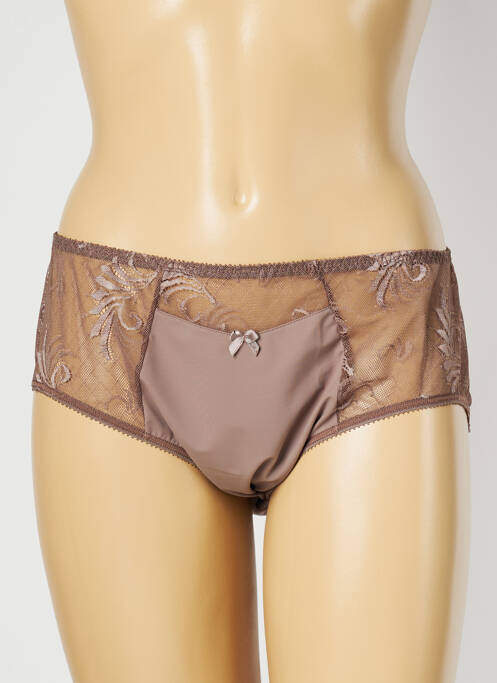 Culotte marron EMPREINTE pour femme