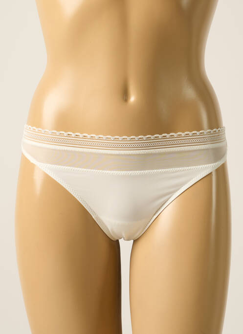 Tanga blanc MARIE JO pour femme