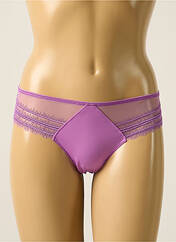 Tanga violet IMPLICITE pour femme seconde vue