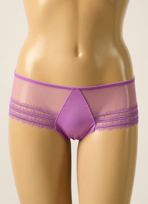 Shorty violet IMPLICITE pour femme