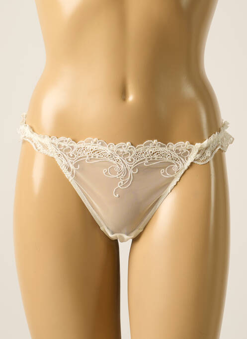 Tanga blanc LISE CHARMEL pour femme