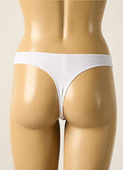 Tanga blanc LEJABY pour femme seconde vue