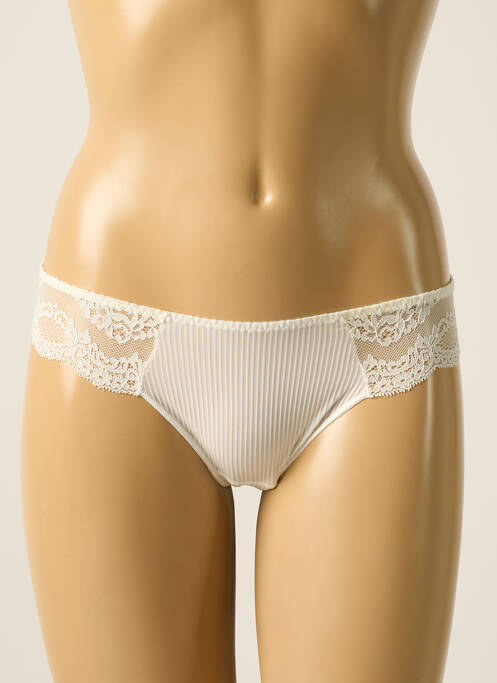 Tanga blanc MAISON LEJABY pour femme