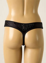 Tanga noir MARLIES DEKKERS pour femme seconde vue