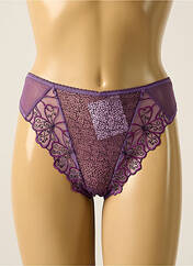 Tanga violet EMPREINTE pour femme seconde vue