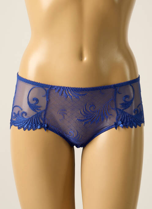 Shorty bleu EMPREINTE pour femme