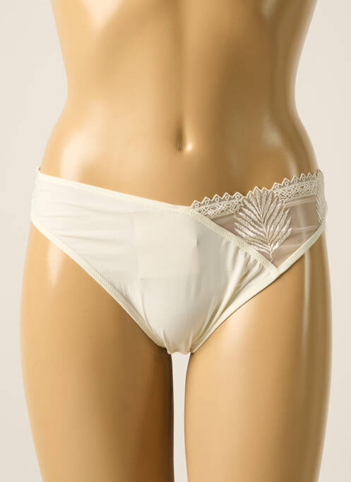 Tanga beige EMPREINTE pour femme