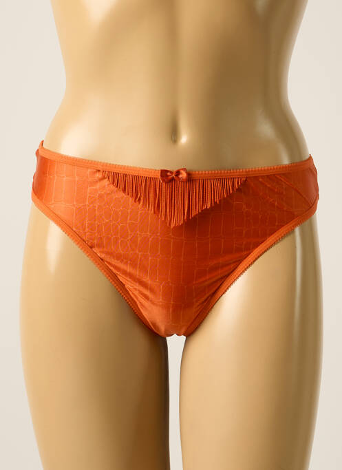 Tanga orange MARLIES DEKKERS pour femme