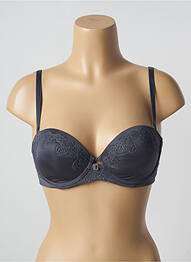 Soutien-gorge effet matière satinée haut soutien-gorge push-up bleu TRIUMPH femme
