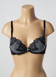 Soutien-gorge légère et transparente haut soutien-gorge moulé noir LISE CHARMEL femme