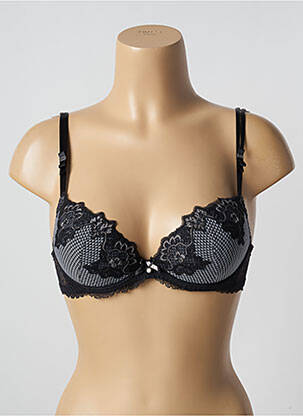 Soutien-gorge légère et transparente haut soutien-gorge moulé noir LISE CHARMEL femme