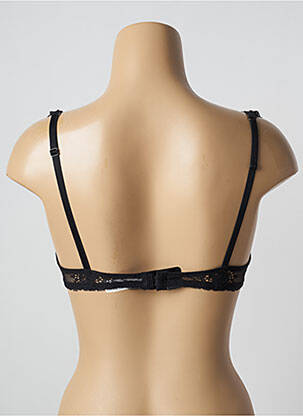 Soutien-gorge effet matière satinée haut soutien-gorge moulé noir SIMONE PERELE femme