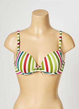 Soutien-gorge effet matière satinée haut soutien-gorge moulé vert MARIE JO femme